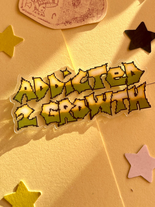 addicted2growth ☆ sticker