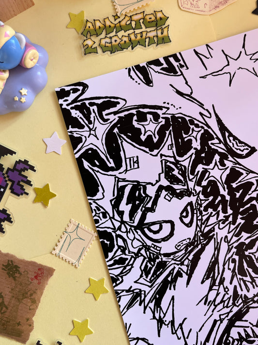 absorbed ☆ big print