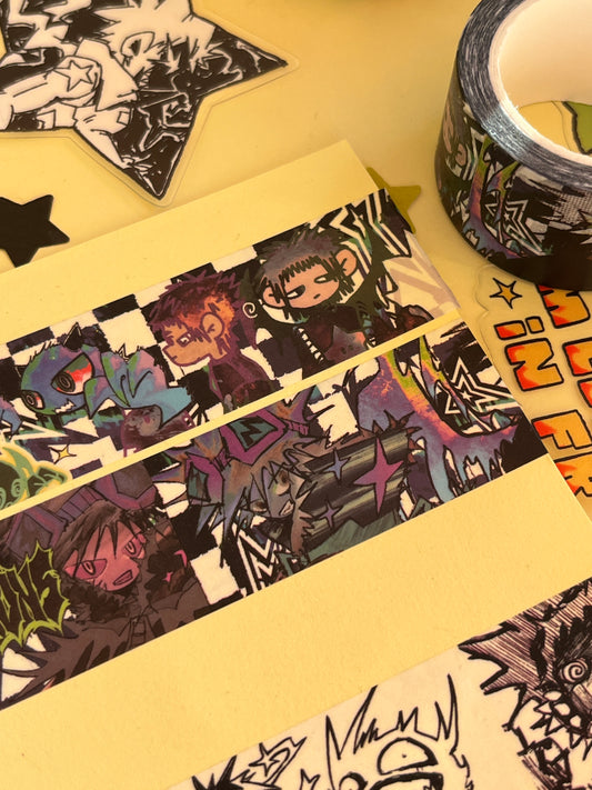 checkered ☆ washi-tape