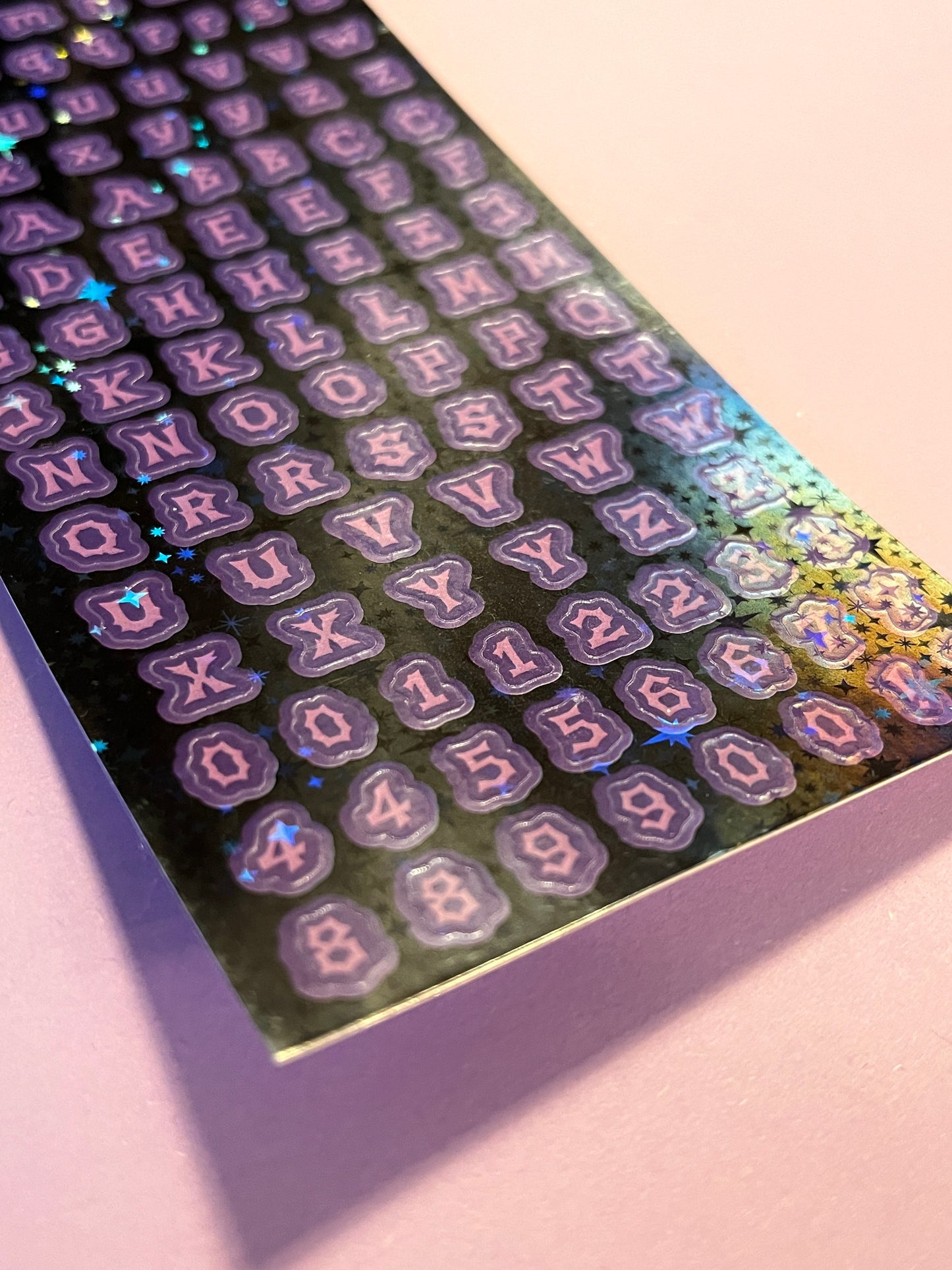 ☆ letters sticker-sheet ☆