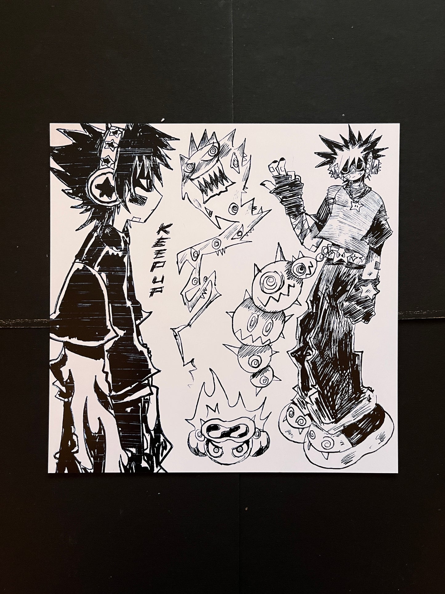 KEEP UP ☆ Art Print