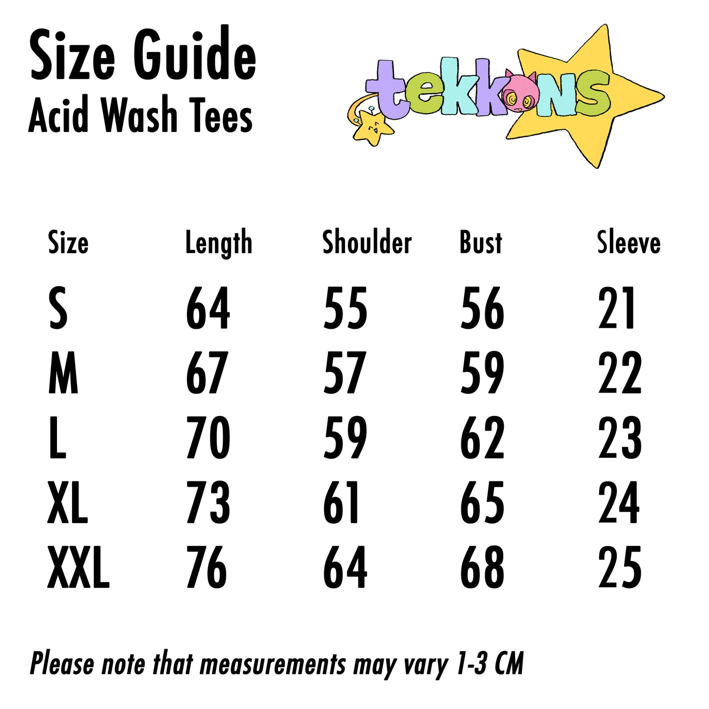 FIGHT ☆ Acid Wash Tee