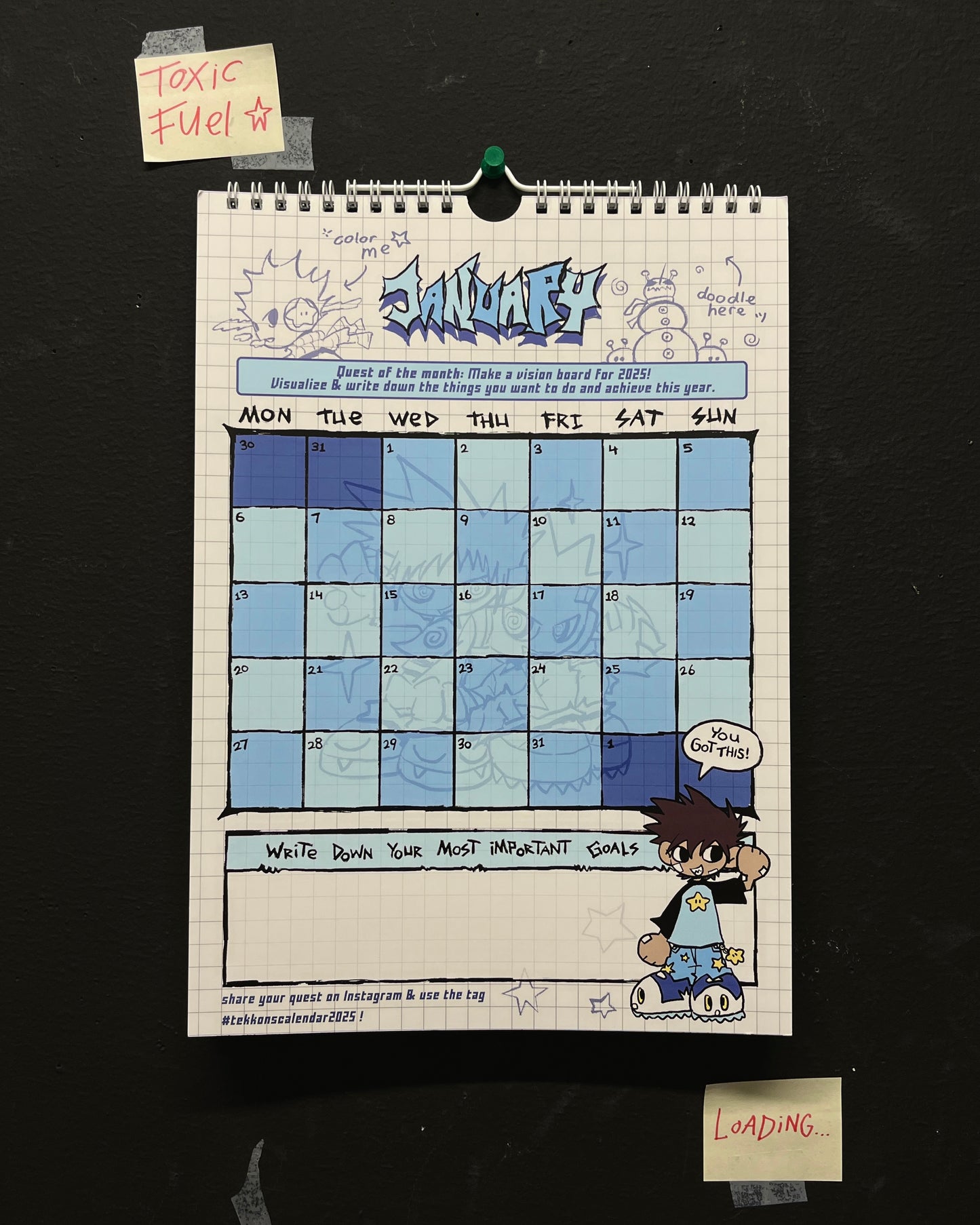TEKKONS 2025 Creative Calendar