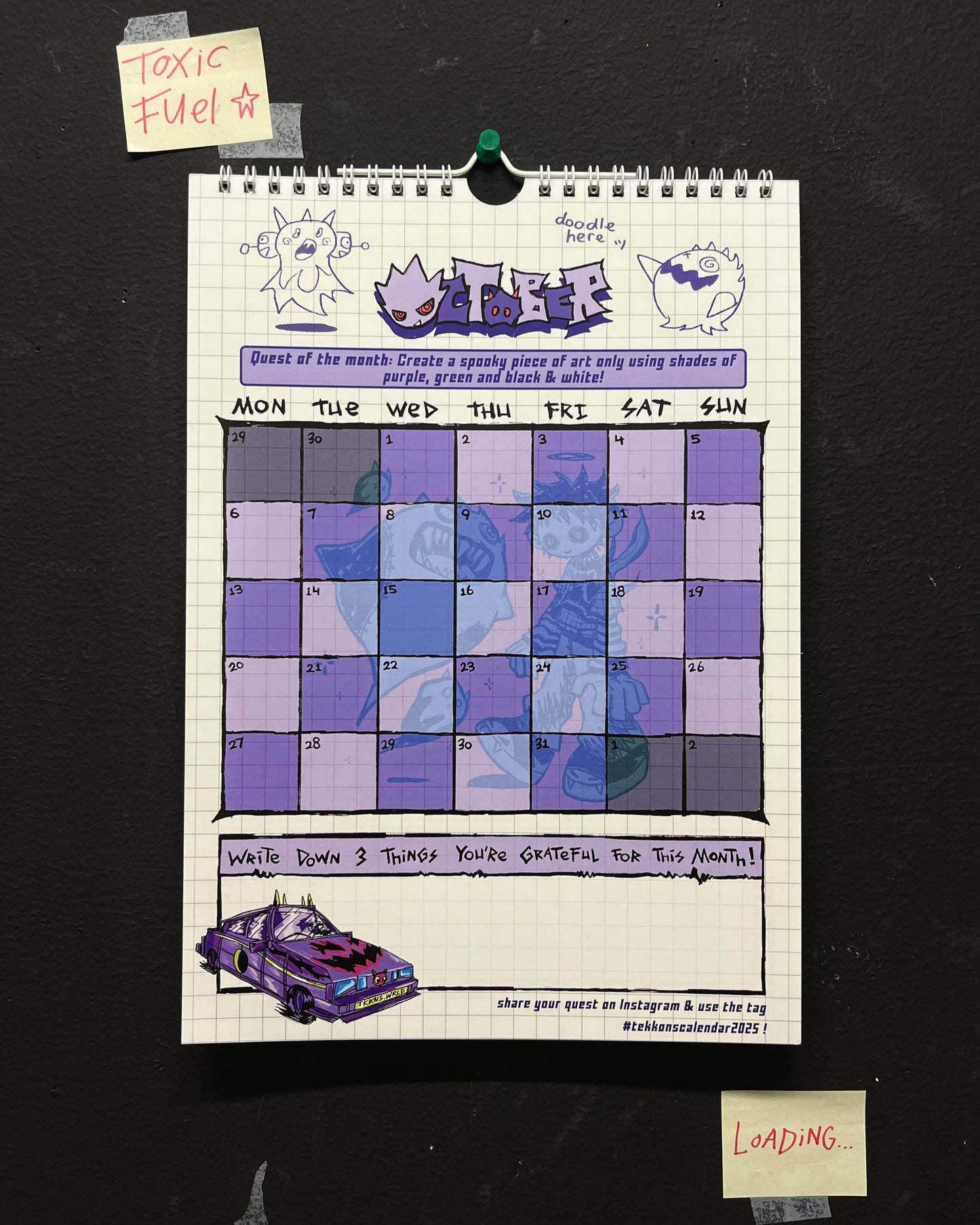 TEKKONS 2025 Creative Calendar