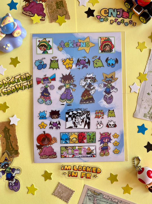 sky ☆ sticker-sheet