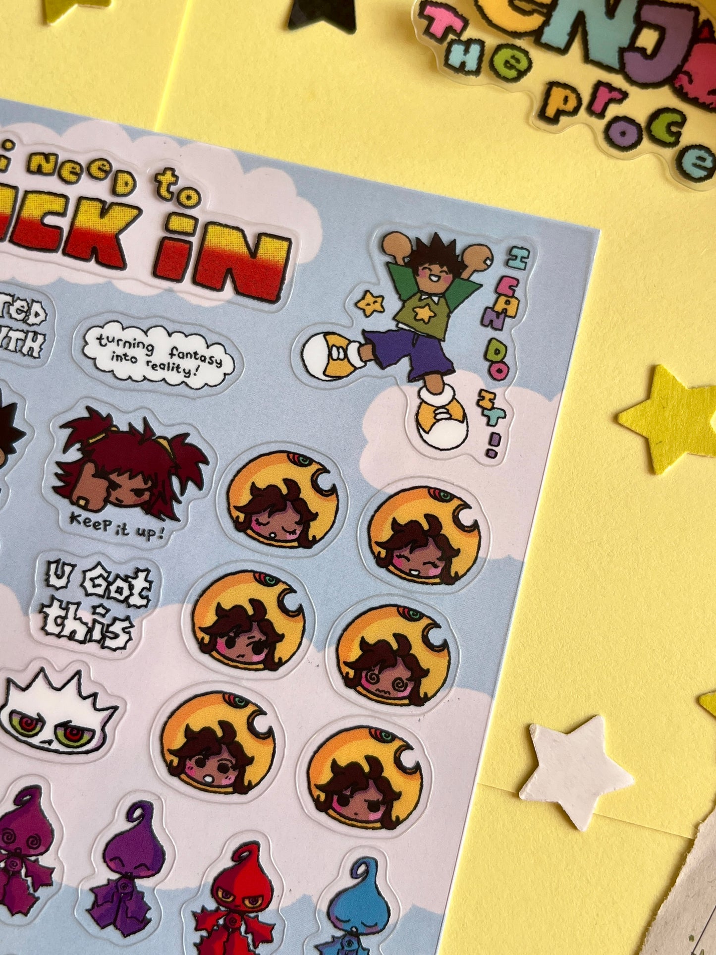 ☆ lock in sticker-sheet ☆