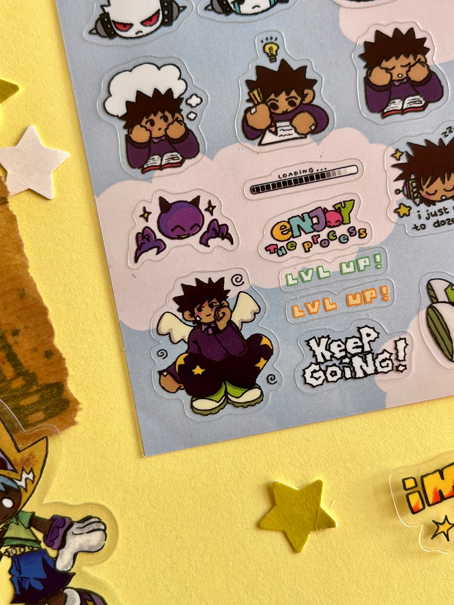 ☆ lock in sticker-sheet ☆