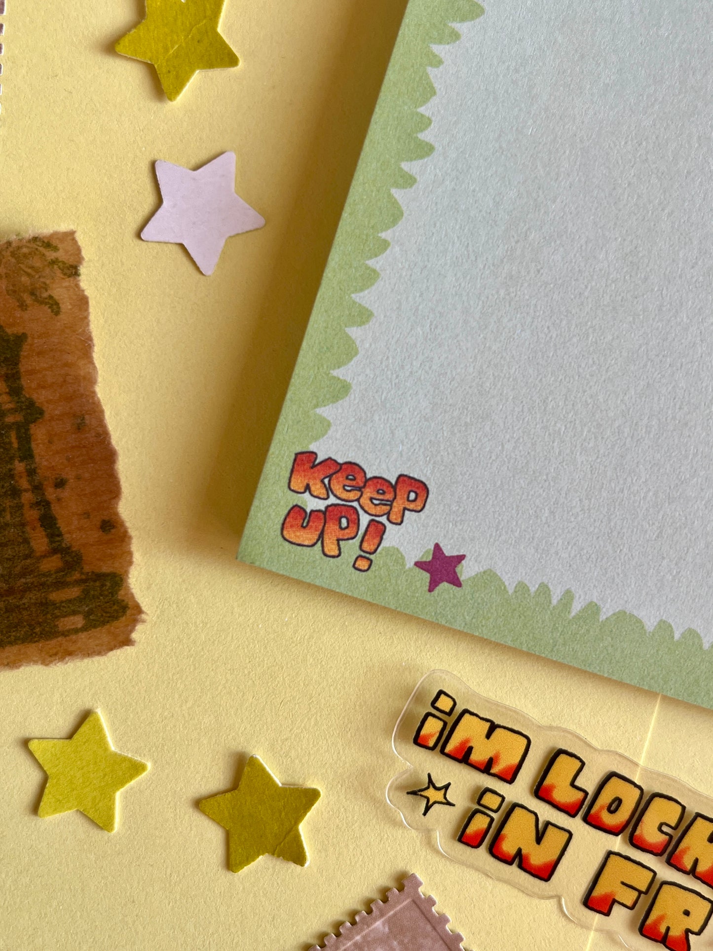☆ enjoy the process notepad ☆