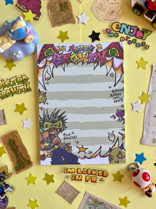 addicted2growth ☆ notepad
