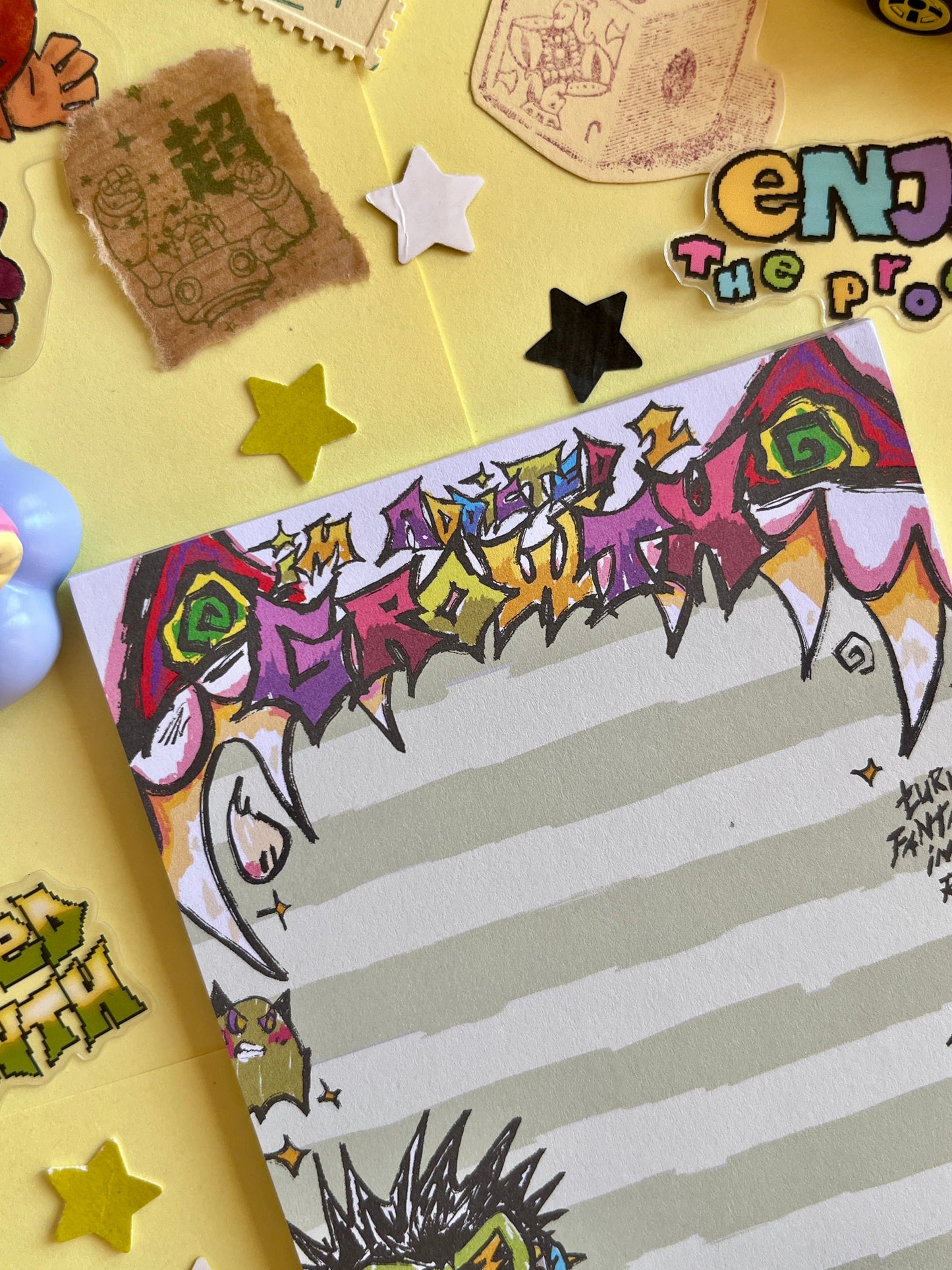 ☆ addicted2growth notepad ☆