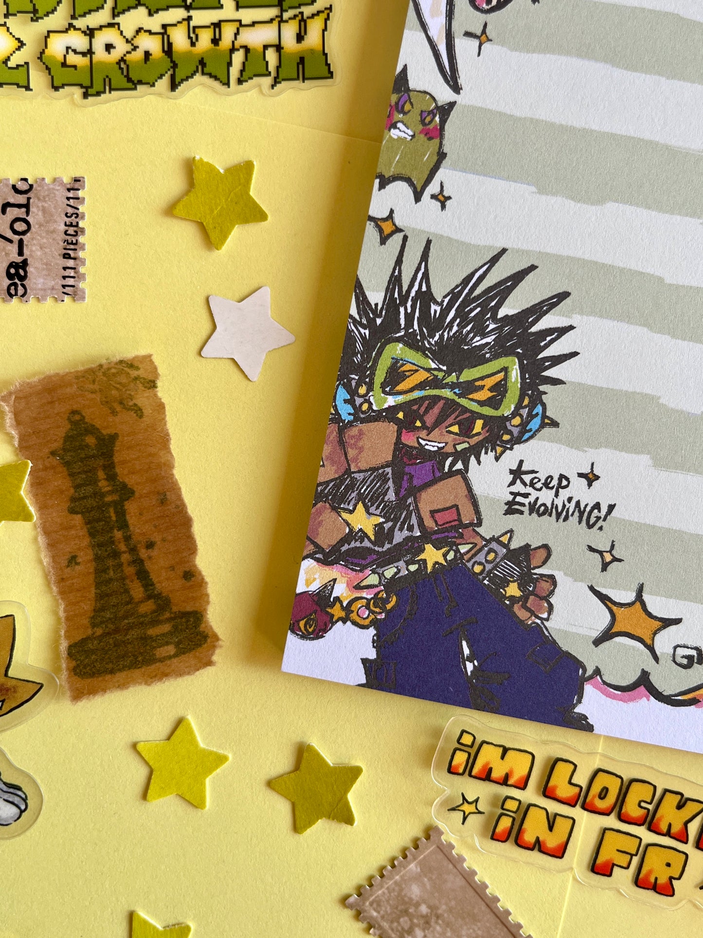 ☆ addicted2growth notepad ☆