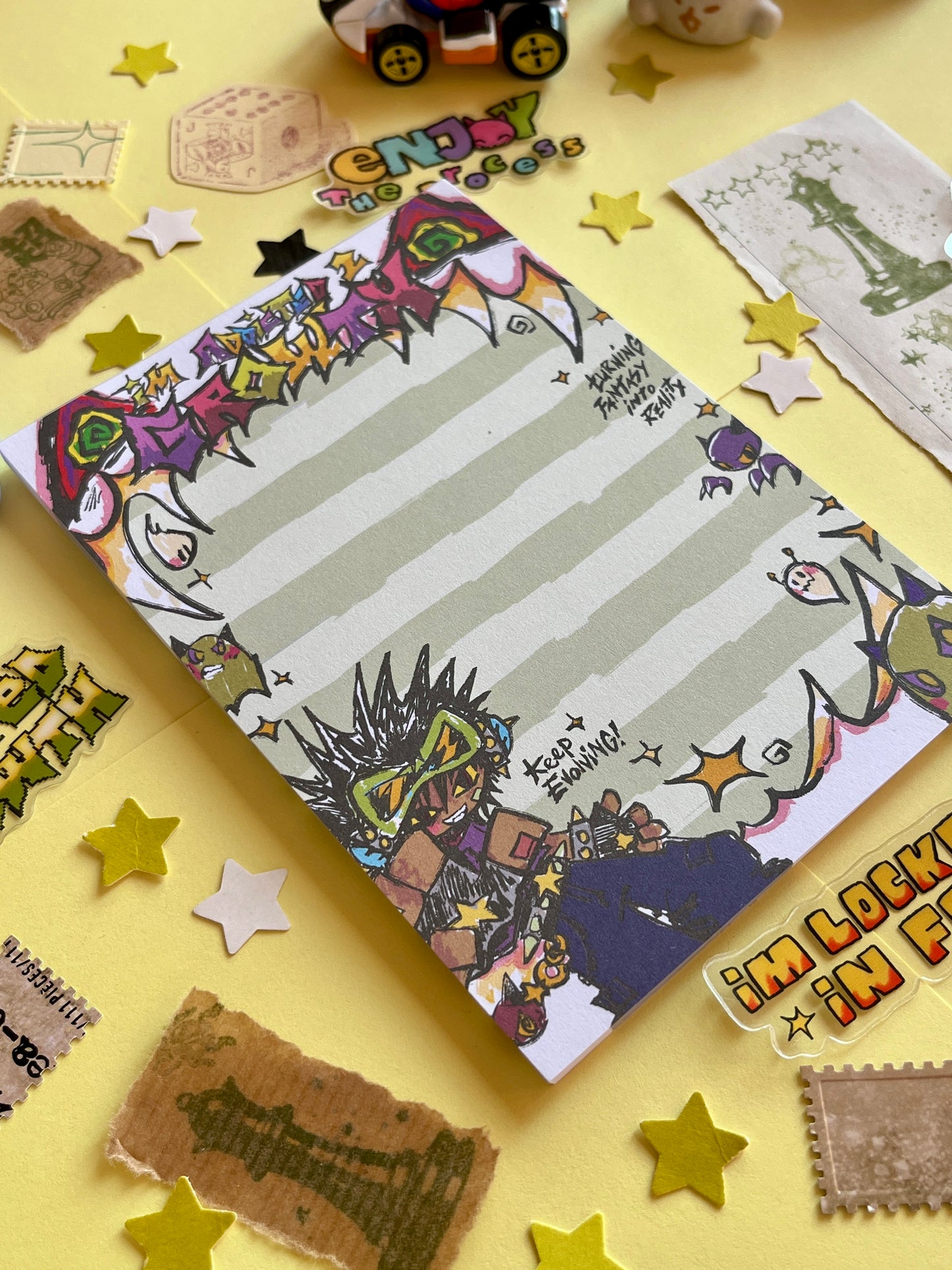 ☆ addicted2growth notepad ☆