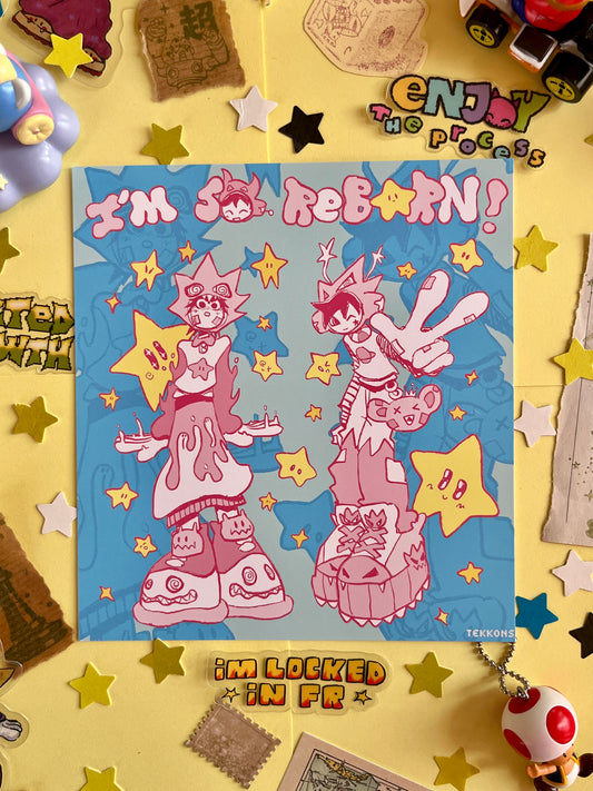 i'm so reborn ☆ small print