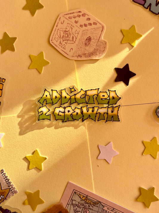 addicted2growth ☆ sticker