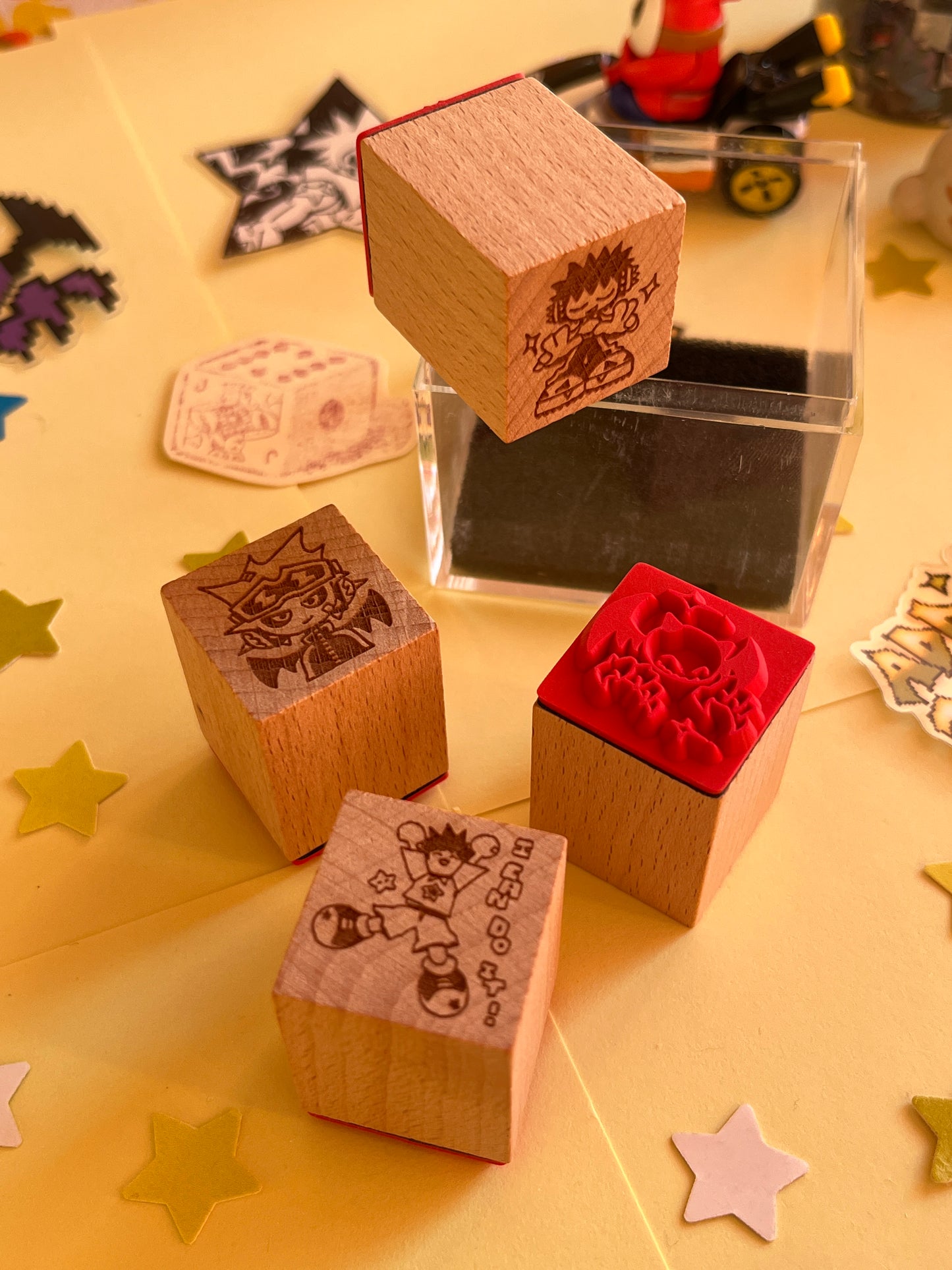 ☆ wooden stamp set ☆