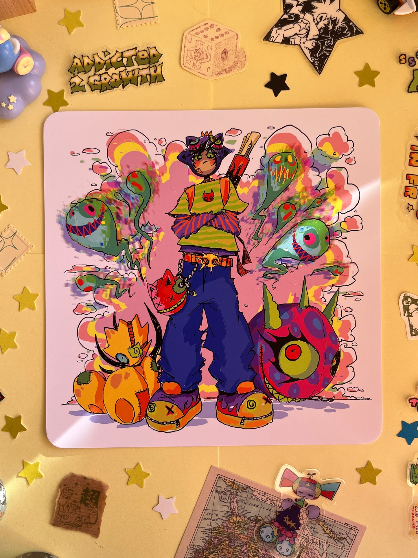BURST ☆ big print