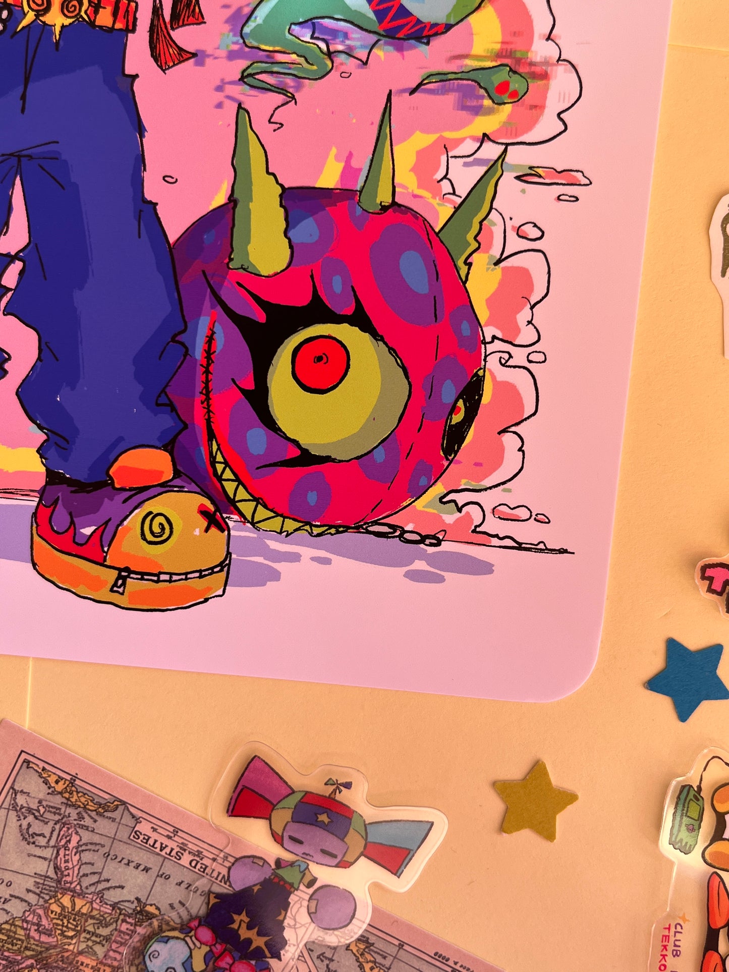 BURST ☆ big print