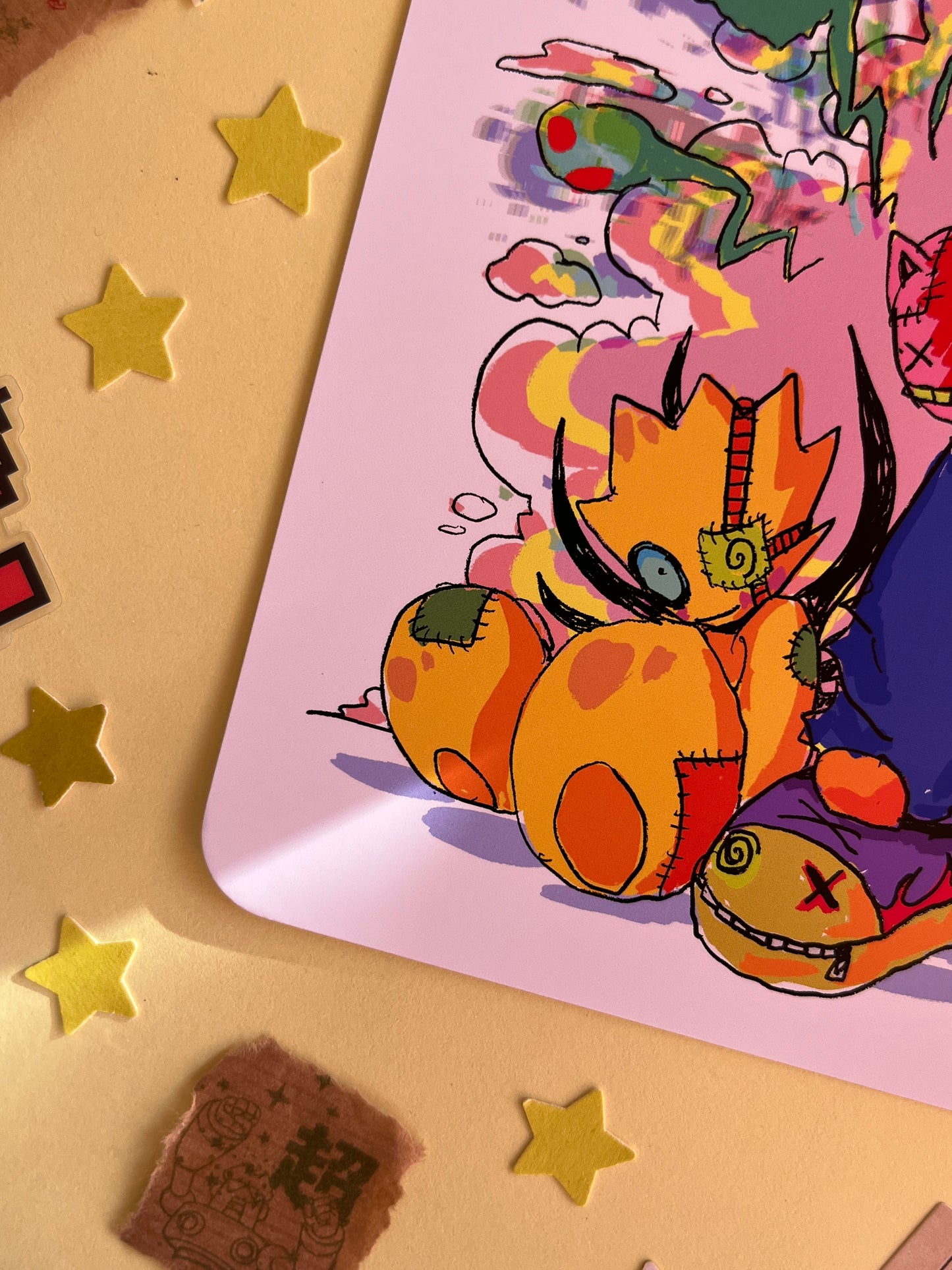 BURST ☆ big print