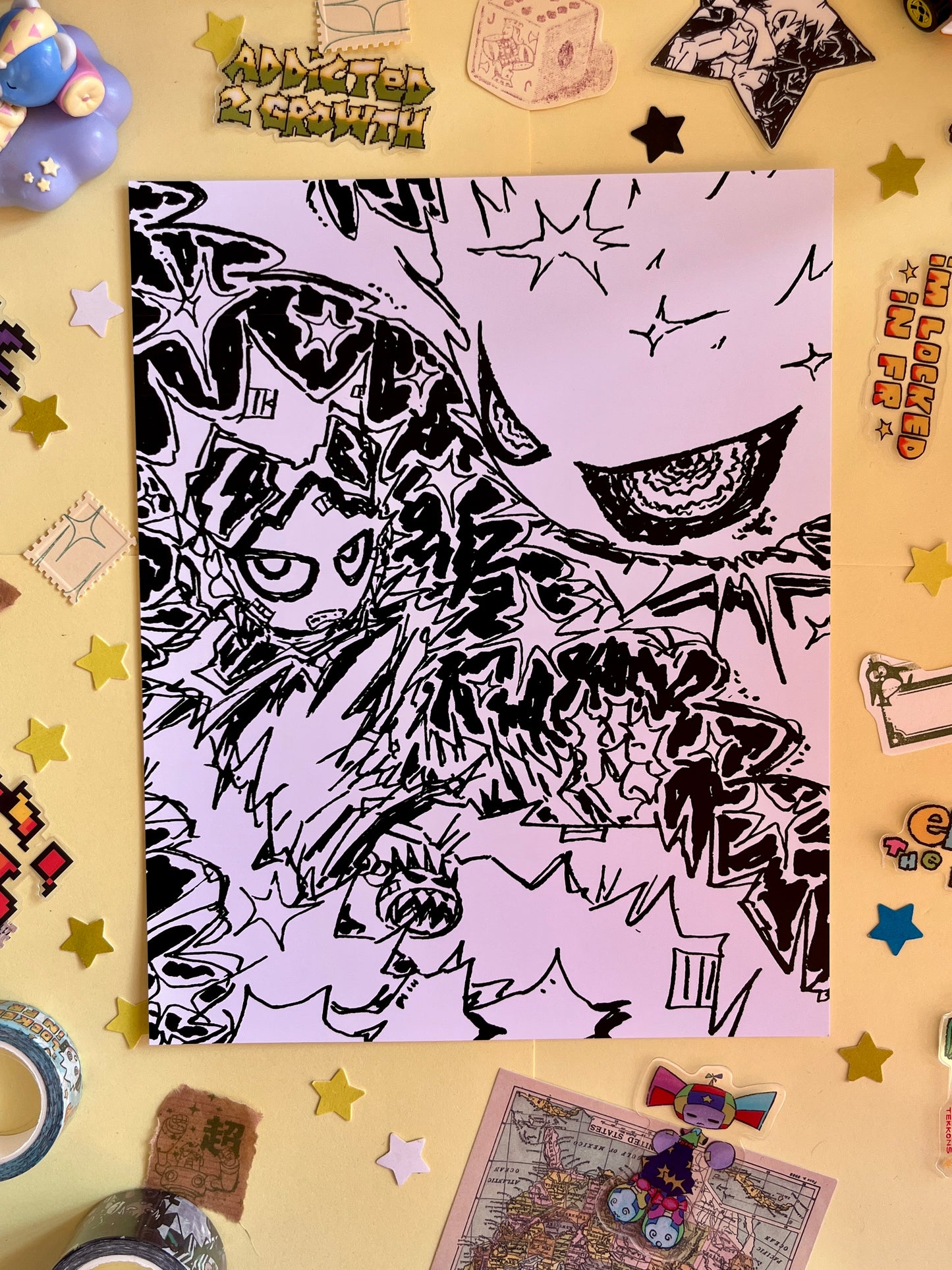 absorbed ☆ big print