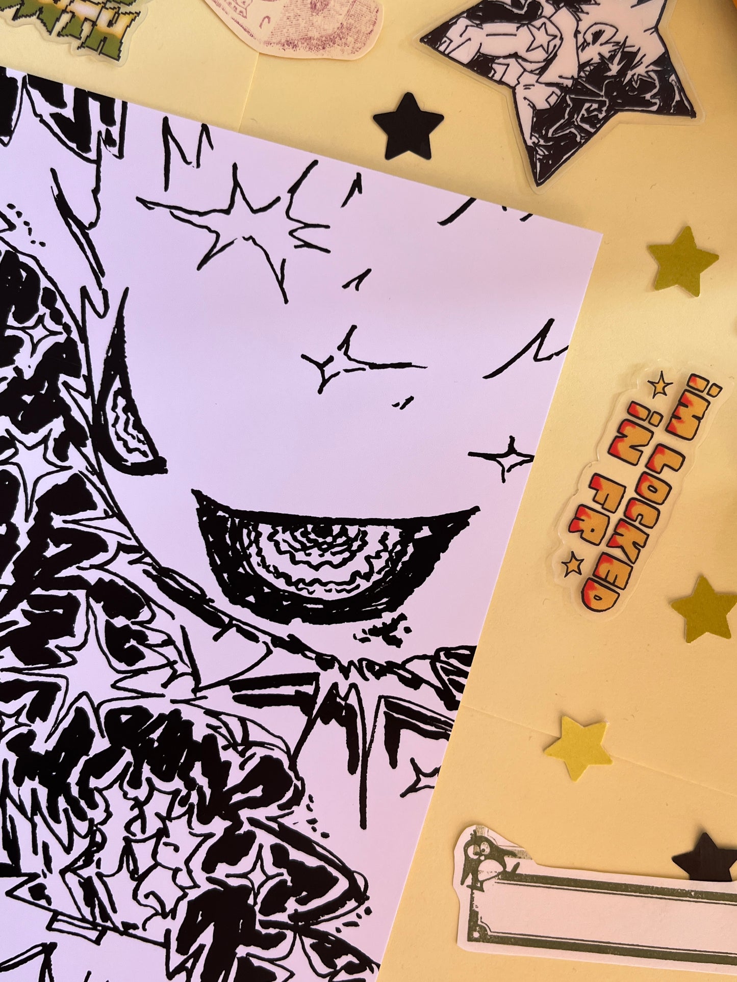 absorbed ☆ big print