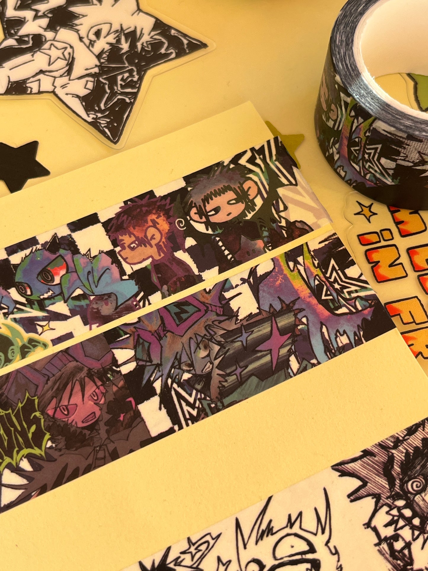 checkered ☆ washi-tape
