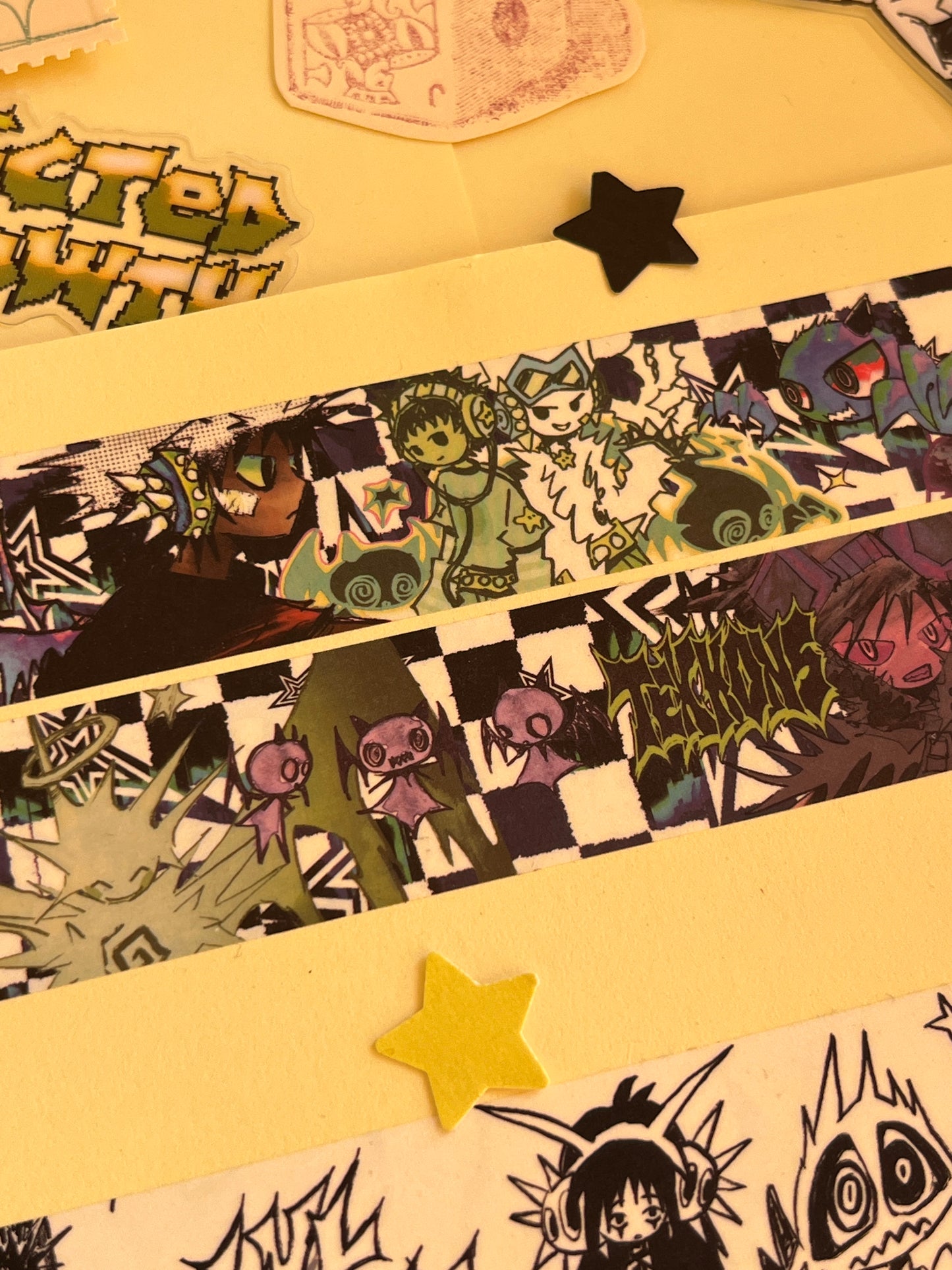 checkered ☆ washi-tape
