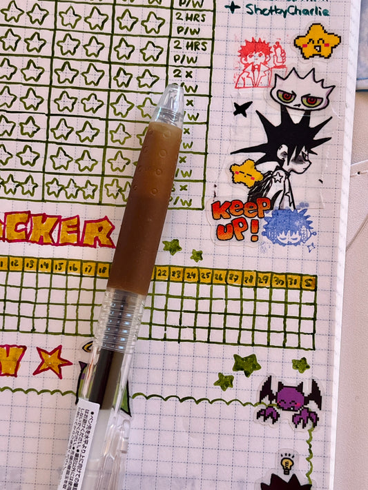 lock in ☆ sticker-sheet
