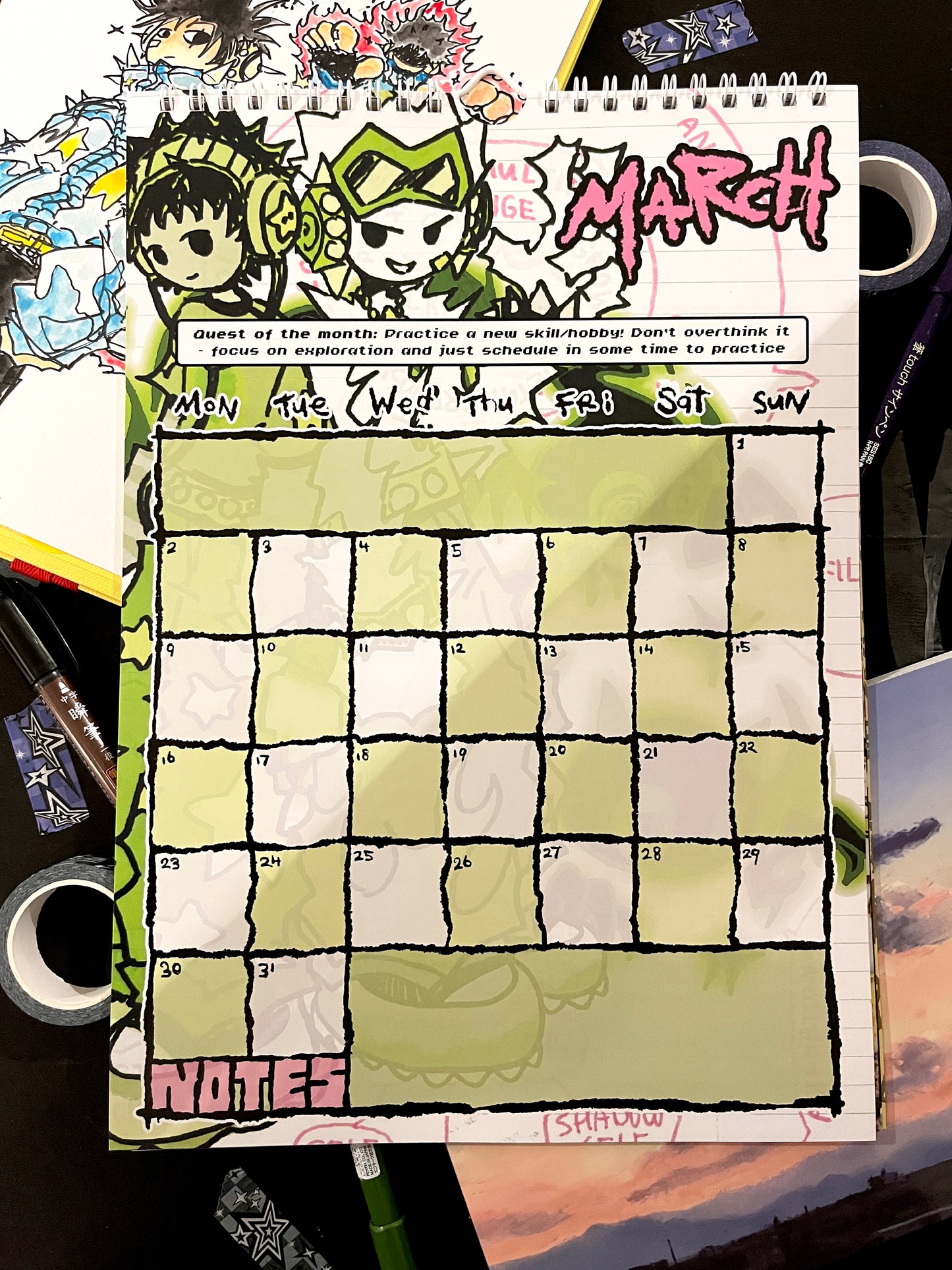 ☆ 2026 Creative Calendar ☆