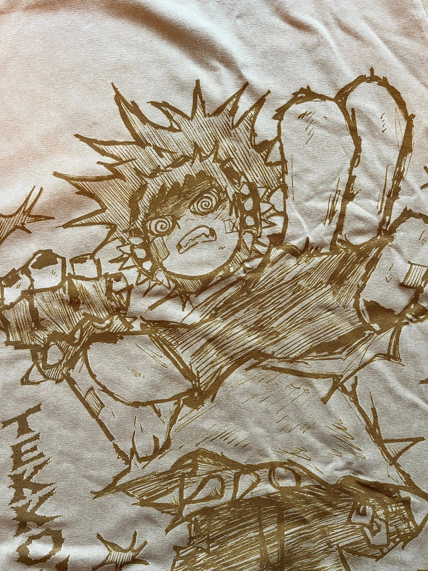 FIGHT ☆ Acid Wash Tee